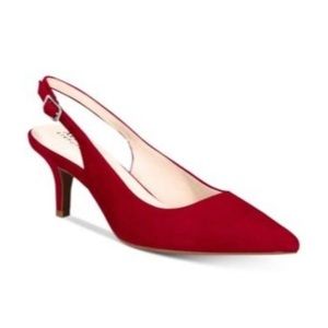 Alfani women’s Step N Flex Babb’s Pointed toe sling back pumps size 10-1/2 M